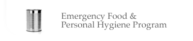 Emergency Food & Personal Hygiene Program